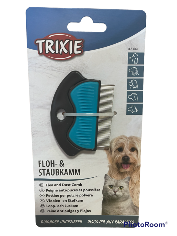 Trixie Fém Bolha És Tetű fésű 7cm