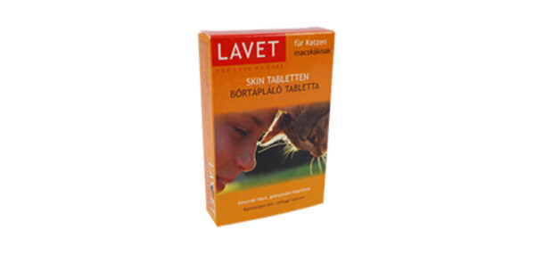 Lavet bőrtápláló tabletta macska 50 db