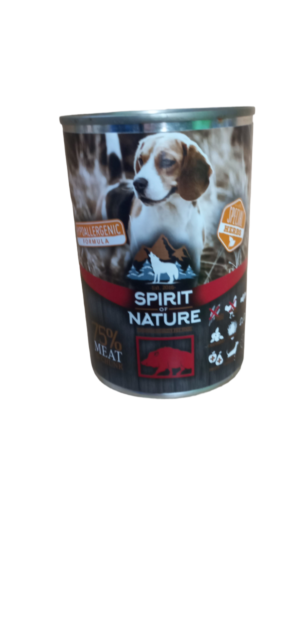 Spirit of Nature Dog konzerv 415g - Image 2