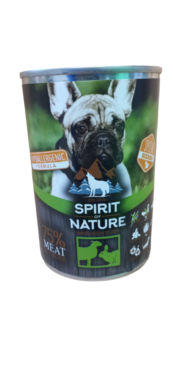 Spirit of Nature Dog konzerv 415g - Image 3