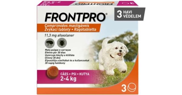 Frontpro Rágótabletta kutyáknak 2-4kg