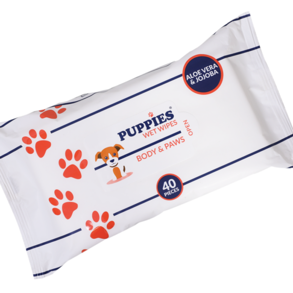 Puppies Wet Wipes Test/Mancs törlőkendő