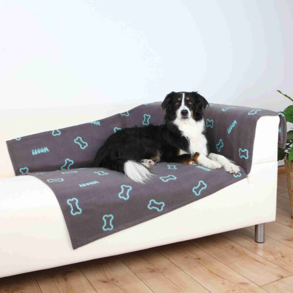 Barney pléd 150x100 cm szürke