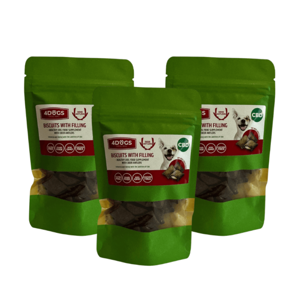 4DOGS CBD jutalomfalat 60g
