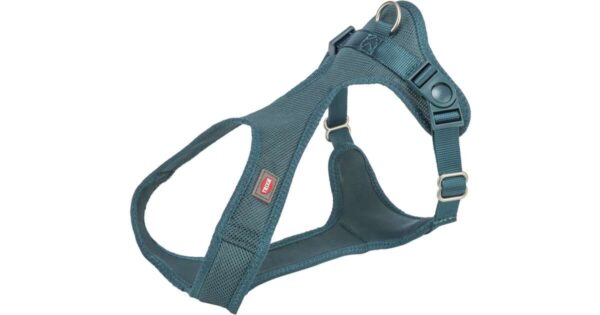 Trixie Comfort Soft Touring Hám, S-M: 35-60 cm/20 mm, Petrol